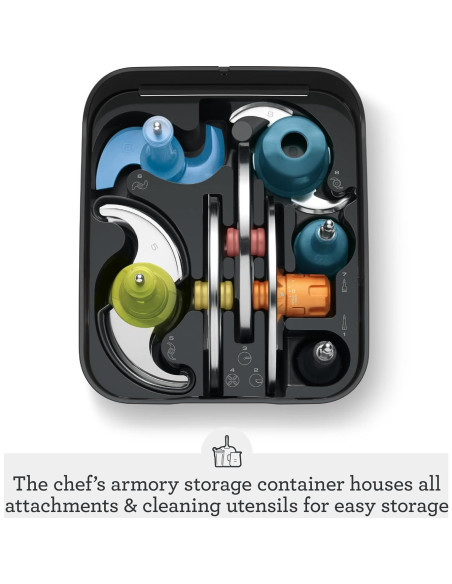 Procesador de Alimentos Breville Sous Chef 16 Tazas Rojo