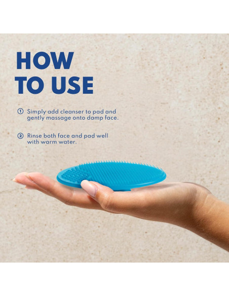 Almohadilla Exfoliante Facial Alma K de Silicona - 1 pc