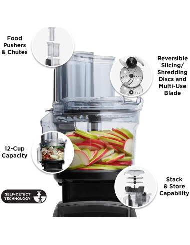 Sistema de Cocina Vitamix A3300 con Procesador 1.89L Negro