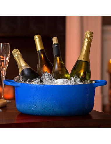 Olla Holandesa Ovalada Le Creuset 8 Cuartos Hierro Fundido Marseille