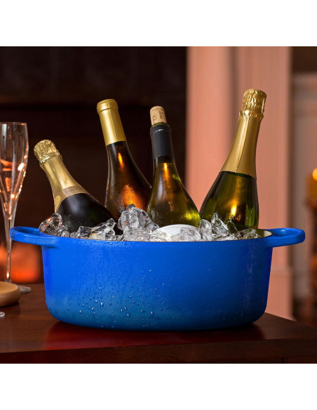 Olla Holandesa Ovalada Le Creuset 8 Cuartos Hierro Fundido Marseille