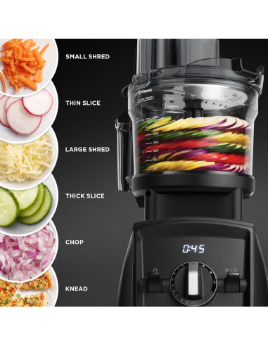 Sistema de Cocina Vitamix A3300 con Procesador 1.89L Negro