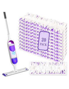 20 Almohadillas Desechables para Mopas Kookkit - Multi-Superficie