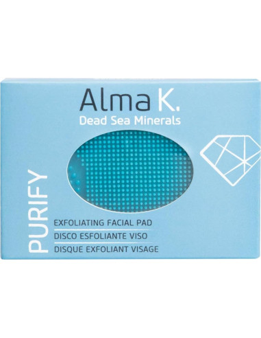 Almohadilla Exfoliante Facial Alma K de Silicona - 1 pc