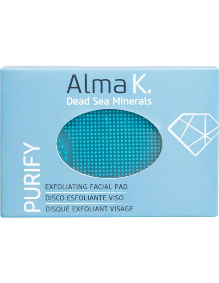 Almohadilla Exfoliante Facial Alma K de Silicona - 1 pc