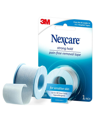 Cinta de Remoción Sin Dolor Nexcare 2.54 cm x 3.66 m - 1 Rollo