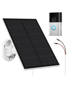 Cargador Solar 5W SANKABA para Timbre Ring 3/3 Plus/4 IP65