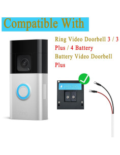 Cargador Solar 5W SANKABA para Timbre Ring 3/3 Plus/4 IP65 2