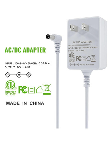 Adaptador de Corriente 24V SoulBay para Difusores 1.7m