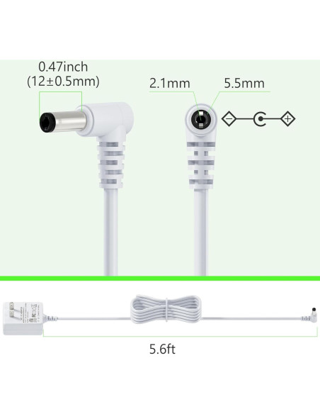 Adaptador de Corriente 24V SoulBay para Difusores 1.7m