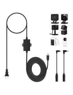 Adaptador de Poder Uogw 15m Impermeable para Wyze Cam