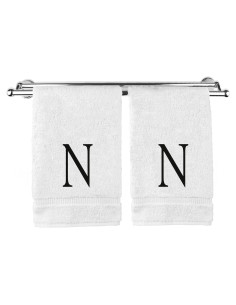 Toallas de Mano Personalizadas BC BARE COTTON - 100% Algodón Turco - Juego de 2