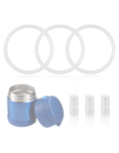 Juntas de Reemplazo de Silicona para Tarros de Comida Thermos 3 Pzas