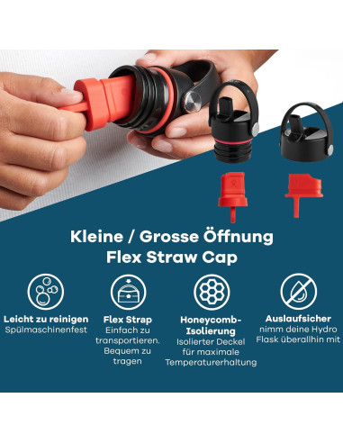 Botella de Agua Hydro Flask 621 ml Acero Inoxidable Seagrass