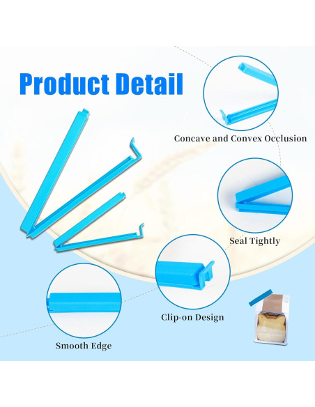 40 Clips de Sellado LIOUCBD para Alimentos - 2 Tamaños y 5 Colores 40 Clips de Sellado LIOUCBD para Alimentos - 2 Tamaños y 5 Colores