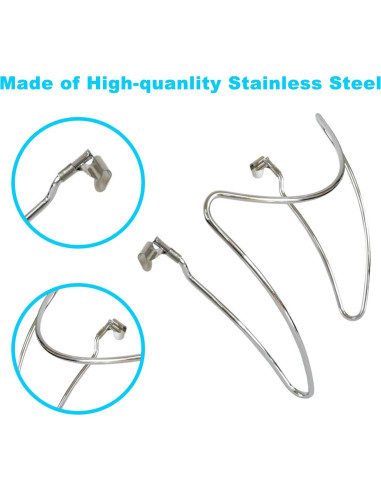 Soporte para Tapa de Parrilla Weber 18-26 Pulgadas Acero Inoxidable