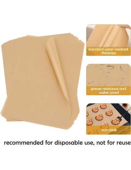 600 Hojas de Papel Pergamino Discanou 30.48x40.64cm Antiadherente 600 Hojas de Papel Pergamino Discanou 30.48x40.64cm Antiadherente