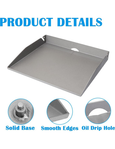 Plancha de Grill TAILGRILLER 17" Hierro Fundido para Blackstone