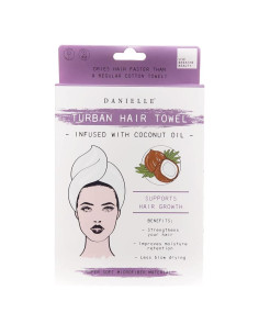 Toalla Turbante de Microfibra Danielle Creations con Aceite de Coco