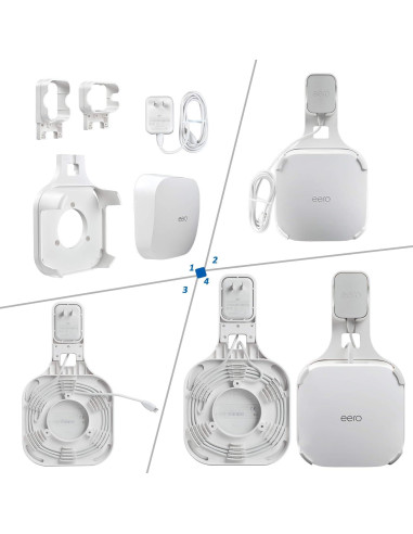 Soporte de Pared para Router EERO Pro 6 - 2 Paquete
