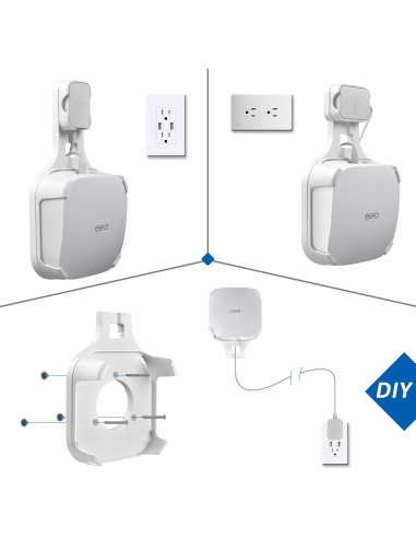 Soporte de Pared para Router EERO Pro 6 - 2 Paquete