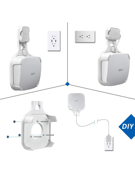Soporte de Pared para Router EERO Pro 6 - 2 Paquete