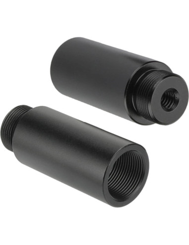 Adaptador Tornillo Micrófono 5/8"-27 F a M CAMVATE 5.08 cm 2 Piezas