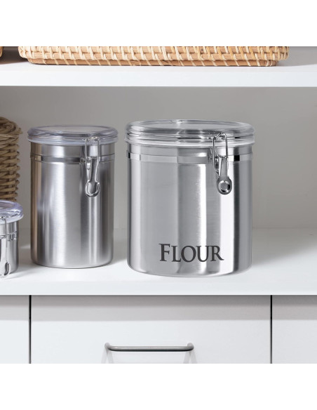 Recipiente Hermético Oggi Jumbo 20.32 cm Acero Inoxidable