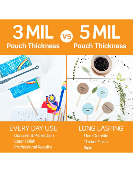 Bolsas de Laminado Autoadhesivas Scotch 25 Hojas Carta 23.6x29.9cm