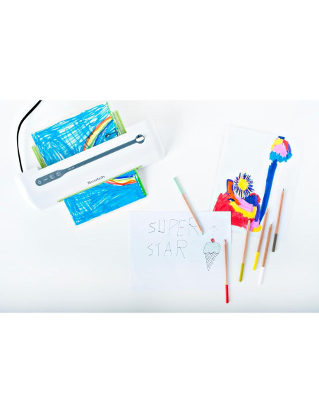 Bolsas de Laminado Autoadhesivas Scotch 25 Hojas Carta 23.6x29.9cm