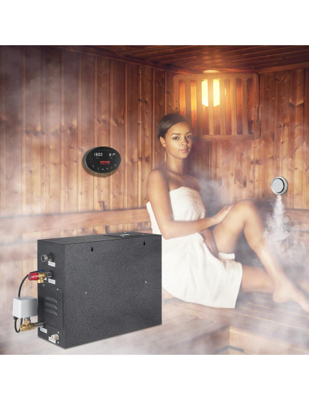 Generador de Vapor VEVOR 12kW con Control de Temperatura y Temporizador