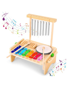 Juego de Batería Musical Mduvoz para Niños 3-7 Años