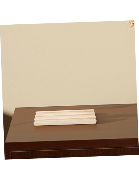 2 Soportes de Dominó de Madera Antideslizantes 25.3cm