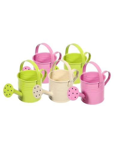 Regadera Infantil de Metal DOITOOL 5PCS 15x7.5cm Estilo Mixto