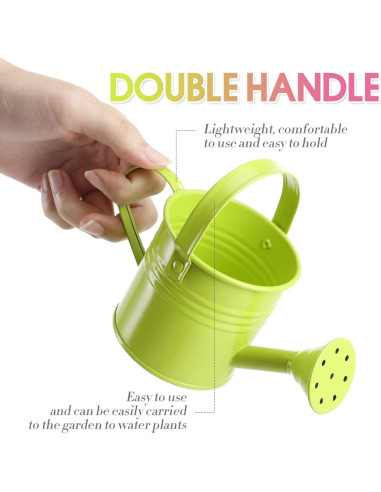 Regadera Infantil de Metal DOITOOL 5PCS 15x7.5cm Estilo Mixto