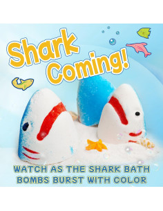 Bolas de Baño de Tiburón JOI MEW - 8 Bolas y 9 Juguetes 2