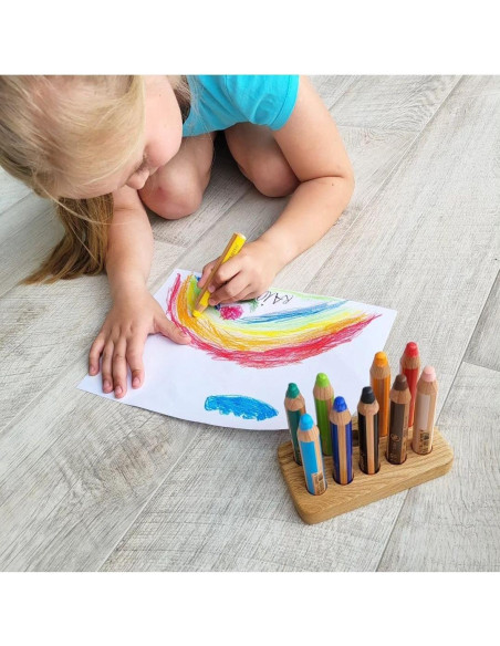 Organizador de Lápices de Madera Stabilo Woody para 10 Lápices