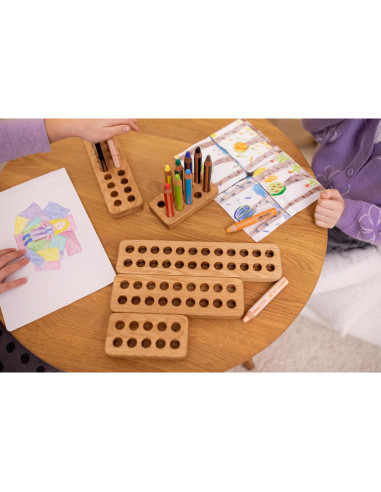 Organizador de Lápices de Madera Stabilo Woody para 10 Lápices