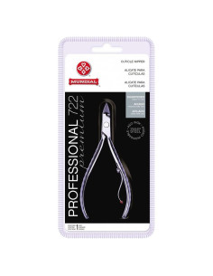 Alicates de Cutícula Mundial de Acero Inoxidable Plata