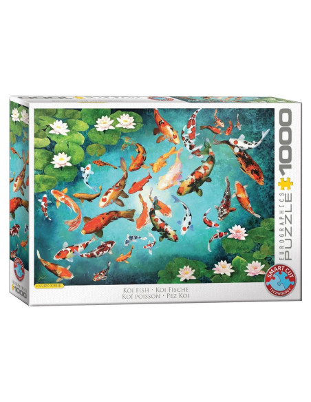 Rompecabezas 1000 Piezas Pez Koi Eurographics 48.9x67.3cm Rompecabezas 1000 Piezas Pez Koi Eurographics 48.9x67.3cm