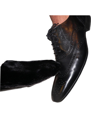 Guante de Limpieza de Cuero Valentino Garemi - 20.32x12.7cm