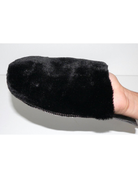 Guante de Limpieza de Cuero Valentino Garemi - 20.32x12.7cm