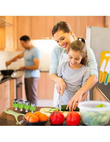 Juego de cuchillos Montessori para niños LHongL - 27 piezas