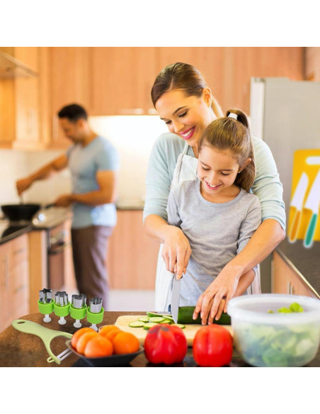 Juego de cuchillos Montessori para niños LHongL - 27 piezas