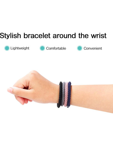 12 Gomas de Pelo Elásticas COZEASY Multicolor para Niñas y Mujeres