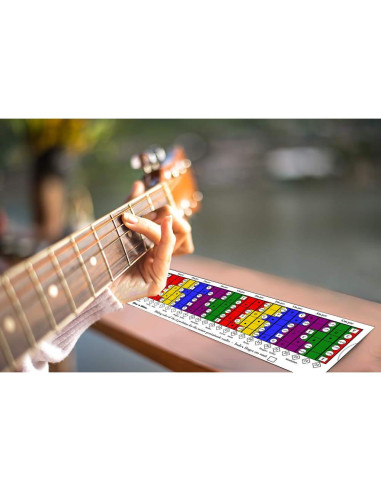 Regla Deslizante para Guitarristas Zurdos Ouriel 29x9cm