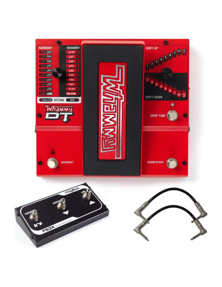 Pedal de efectos para guitarra DigiTech Whammy DT con FS3X