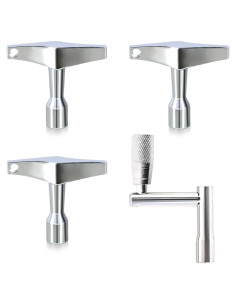 Claves de Batería EASTROCK Paquete de 4 Piezas Universal