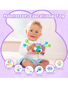 Juguetes Montessori OSIMILY para Bebés 6-36 Meses - Sensoriales 2