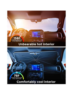 Parasol Weektic para Parabrisas de Camiones Pickup - 5 Capas 2